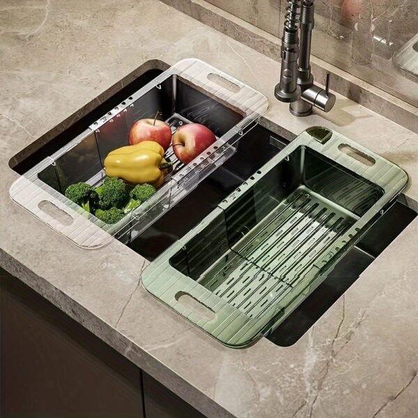Adjustable Kitchen Sink Drainer Basket（Buy 3, Get 1 FREE! 🎉） - Image 2